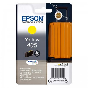 Tinteiro Epson Singlepack Amarelo 405 DURABrite Ultra Ink